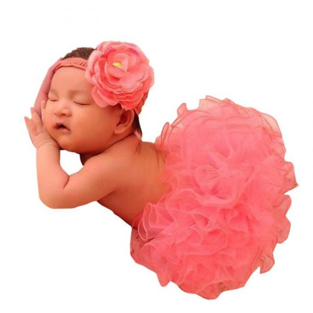 🌸 Newborn Ruffled Bloomers Set, Photo prop 🌸 - Picture 7 of 7